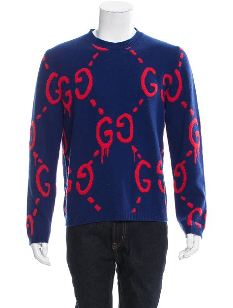 gucci gucci ghost sweater|gucci sweatshirt women's.